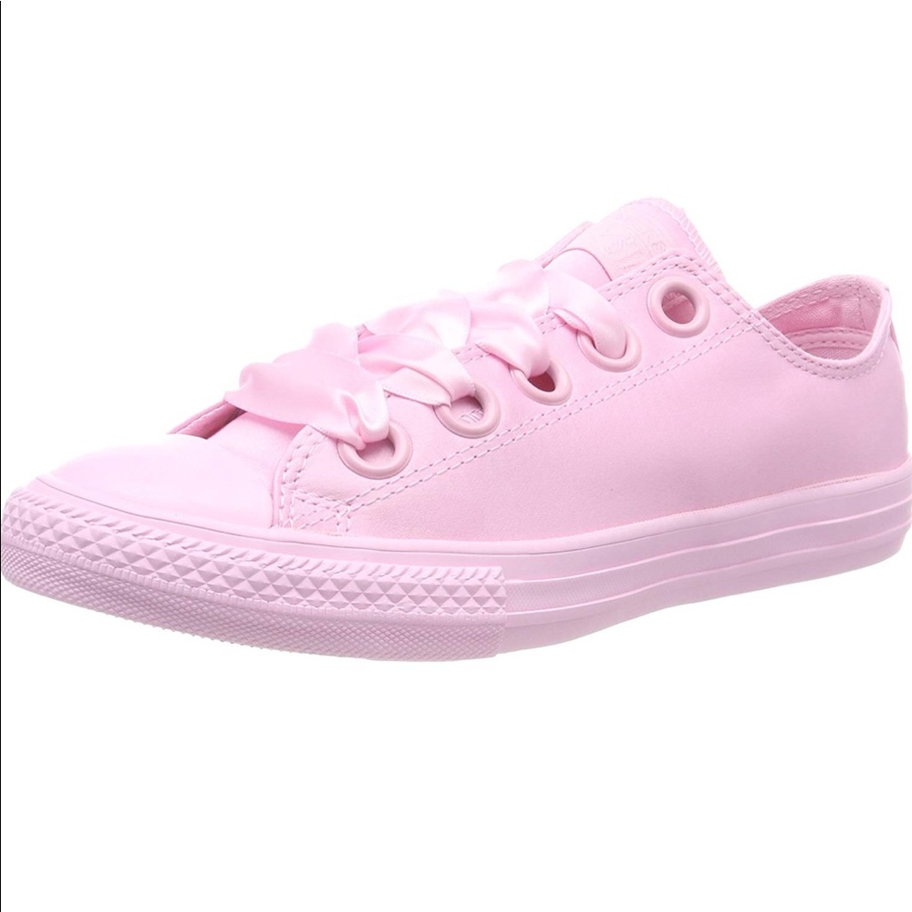 Converse Big Eyelet Ctas Ox Pink Blossom Ribbon